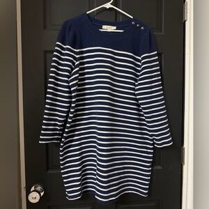 LOFT Navy Blue Knit dress